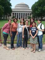 In front of Killian Court